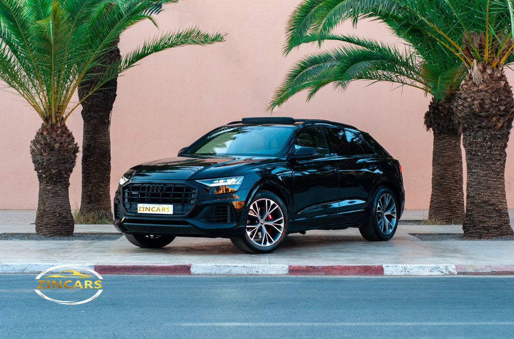 Location Audi Q8 S Line 2023 Marrakech SUV luxe Maroc