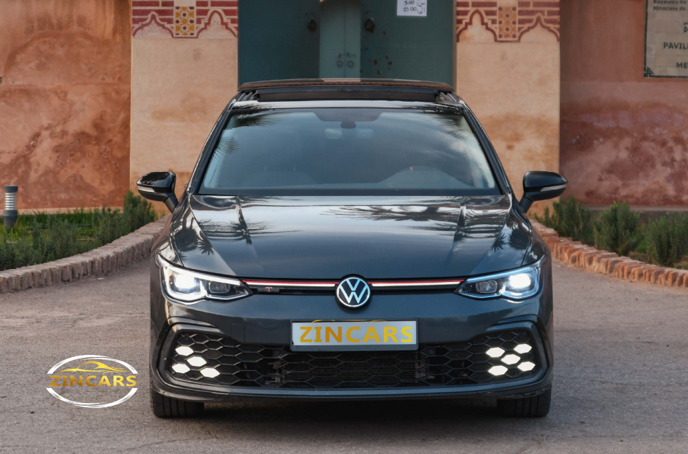 Location Volkswagen Golf 8 R Line 2025 Marrakech voiture sportive Maroc