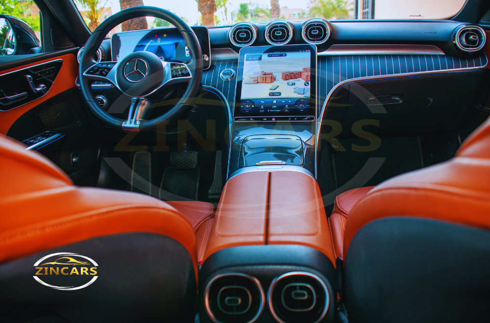 Location Mercedes Benz C200 d 2023 Marrakech voiture luxe Maroc