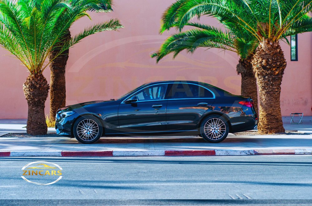 Location Mercedes Benz C200 d 2023 Marrakech voiture luxe Maroc