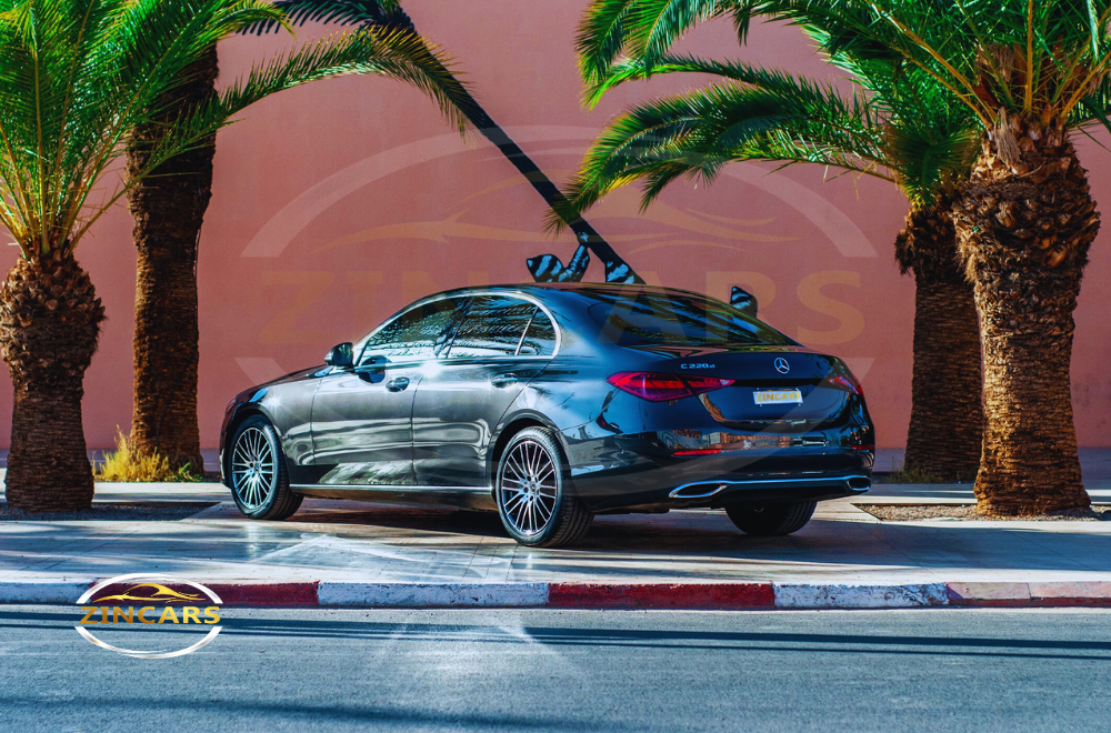 Location Mercedes Benz C200 d 2023 Marrakech voiture luxe Maroc