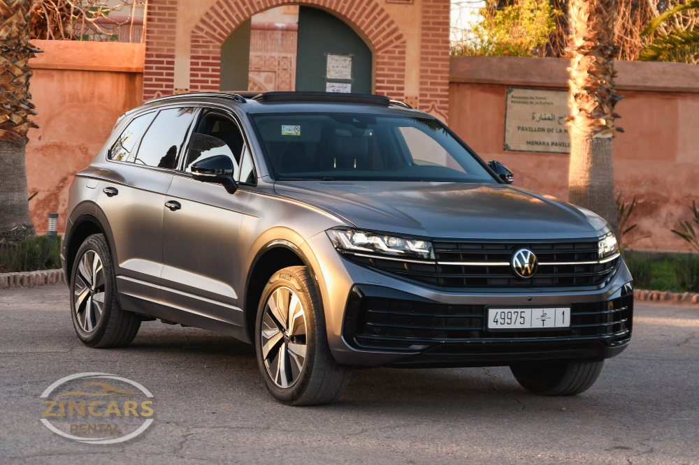 Location Volkswagen Touareg R-Line 2025 Marrakech SUV luxe Maroc