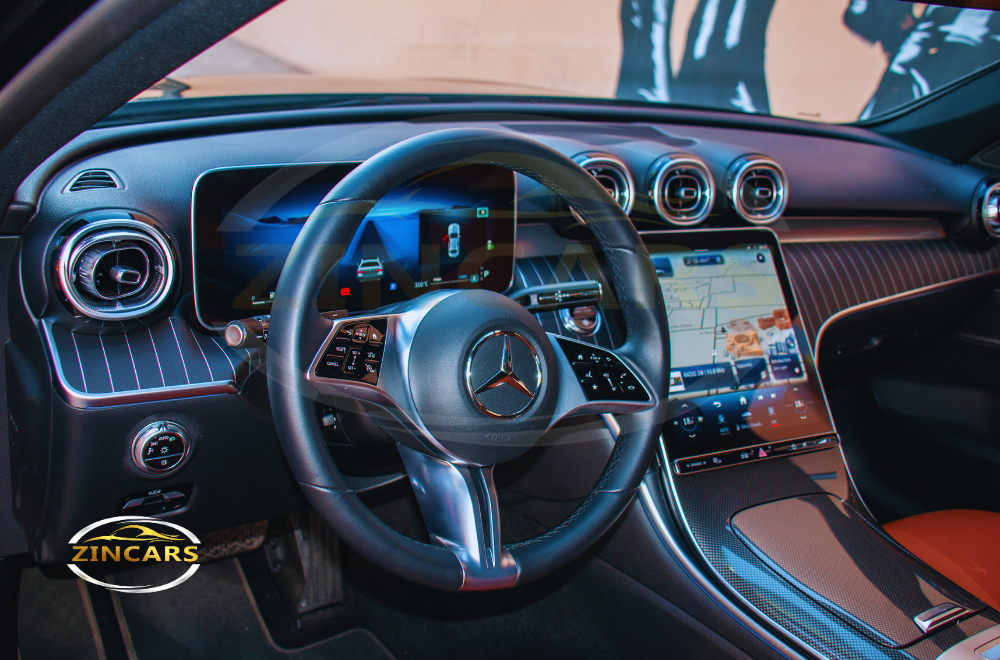 Location Mercedes Benz C200 d 2023 Marrakech voiture luxe Maroc