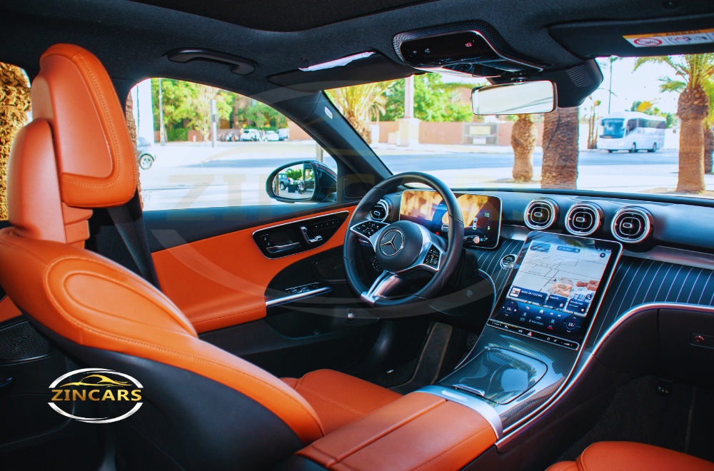 Location Mercedes Benz C200 d 2023 Marrakech voiture luxe Maroc