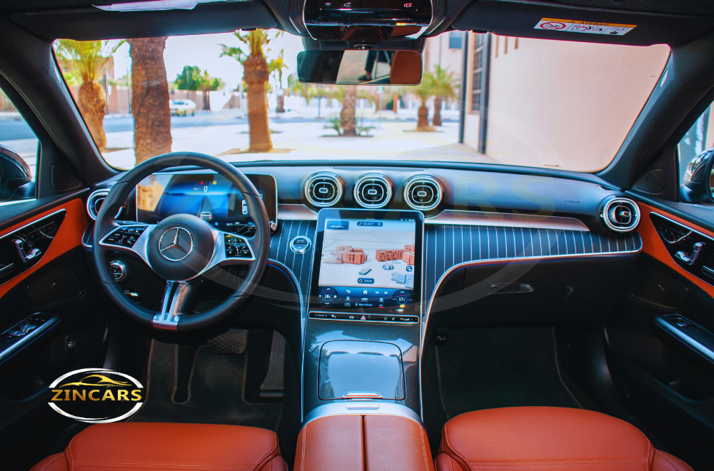 Location Mercedes Benz C200 d 2023 Marrakech voiture luxe Maroc