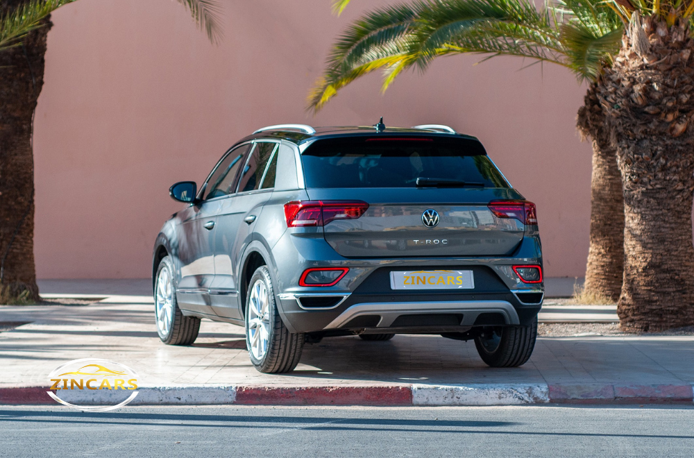 Location Volkswagen T-Roc 2023 Marrakech SUV Maroc