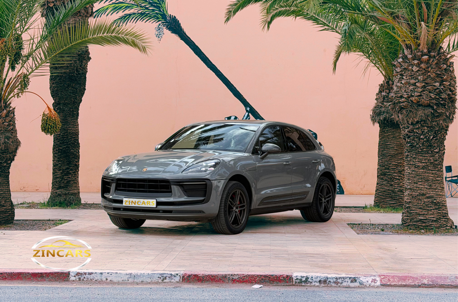 Location Porsche Macan 2024 Gris à Marrakech – SUV de luxe disponible chez Zincars Rental